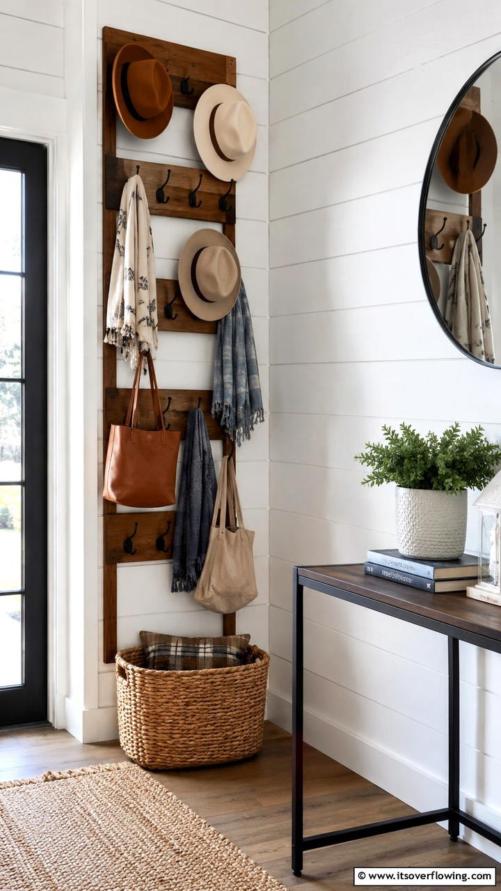Multi Tiered Hat Rack - 30 Creative Hat Rack Ideas for Organized Entryways