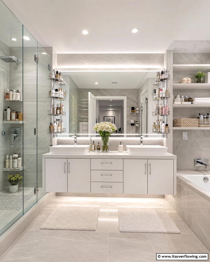Multi Tiered Organizers Vertical Solutions - 21 Bathroom Organization Ideas for a Clutter-Free Morning Routine