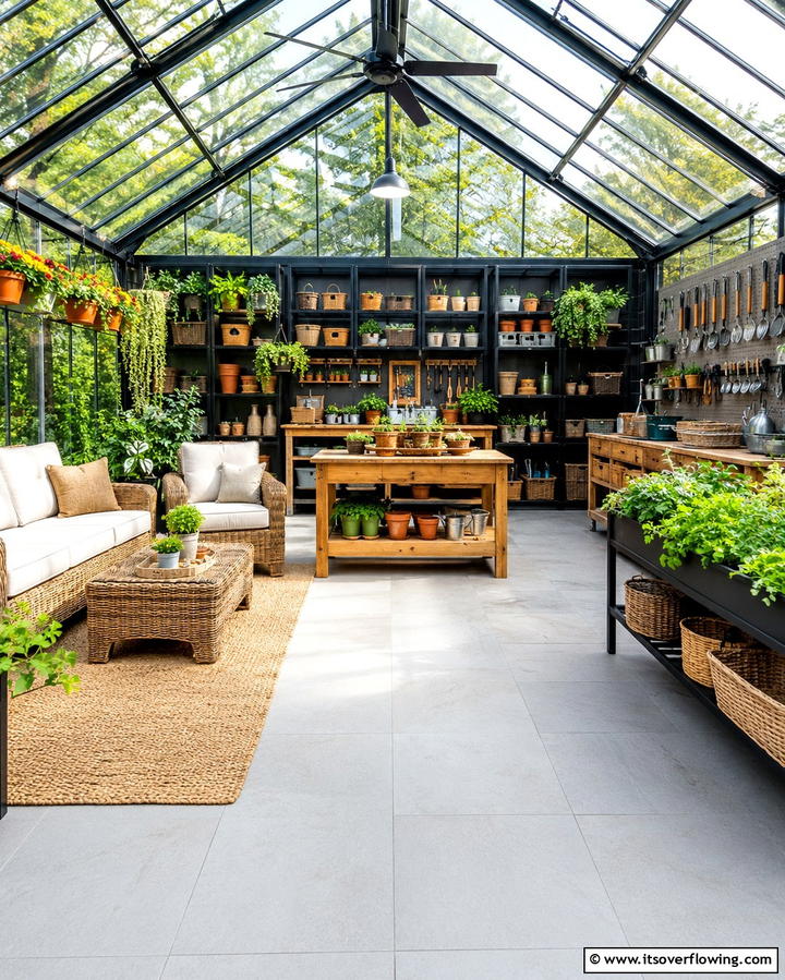 Multi Zone Greenhouse Layout - 25 Greenhouse Room Ideas for a Plant Lover’s Paradise