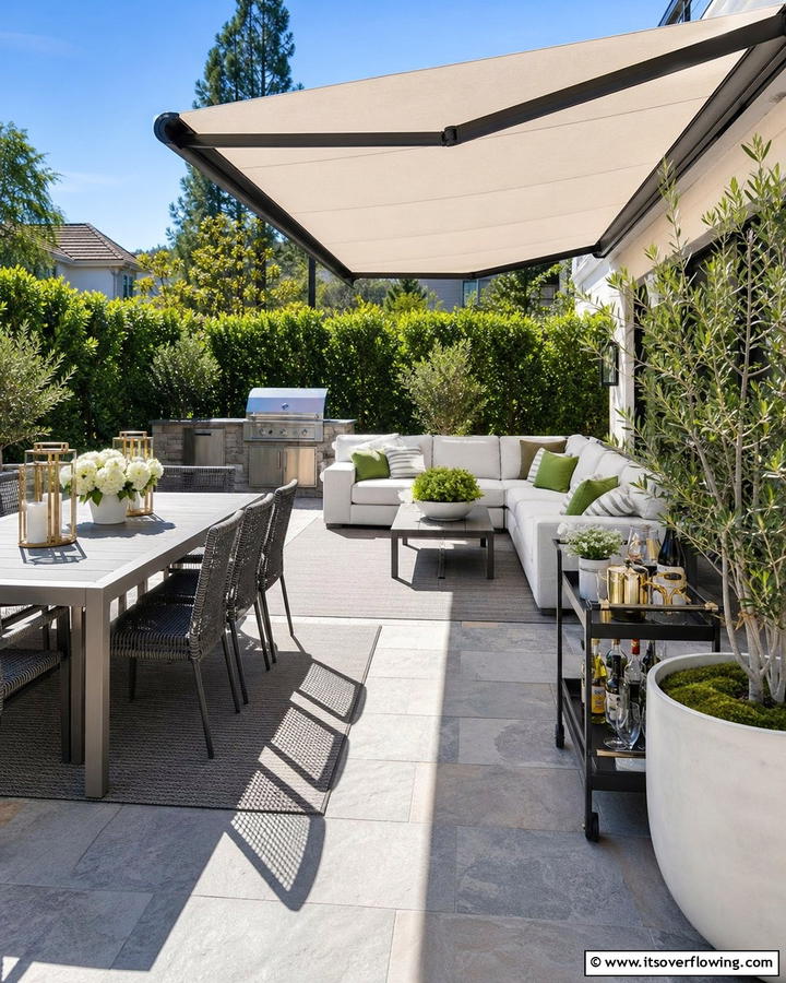 Multi functional Patio - 21 Backyard Ideas for Functional and Beautiful Outdoor Spaces