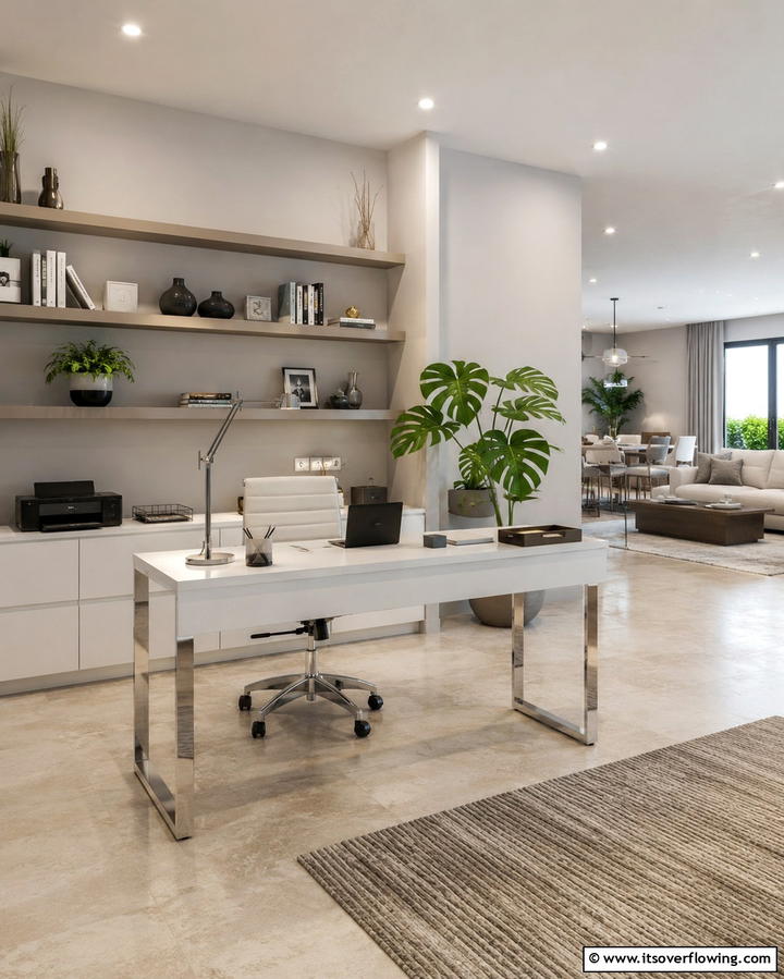 Multi functional Workspace - 30 Great Room Ideas to Elevate Open-Concept Living