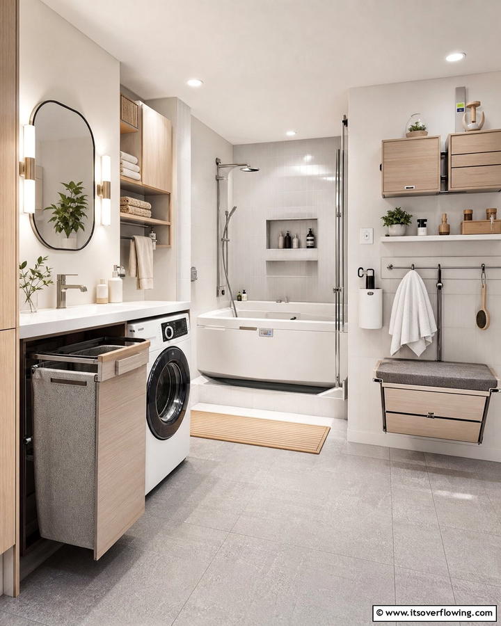 Multifunctional Design - 21 Primary Bathroom Design Ideas for Modern Homes