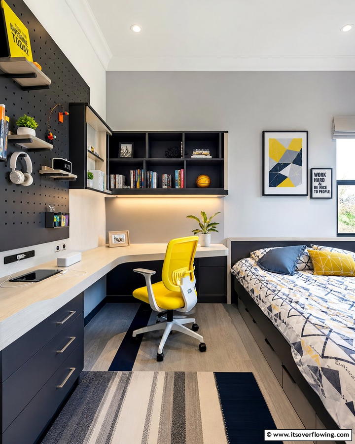 Multifunctional Desk Spaces - 30 Tween Bedroom Ideas for Fun and Age-Appropriate Style