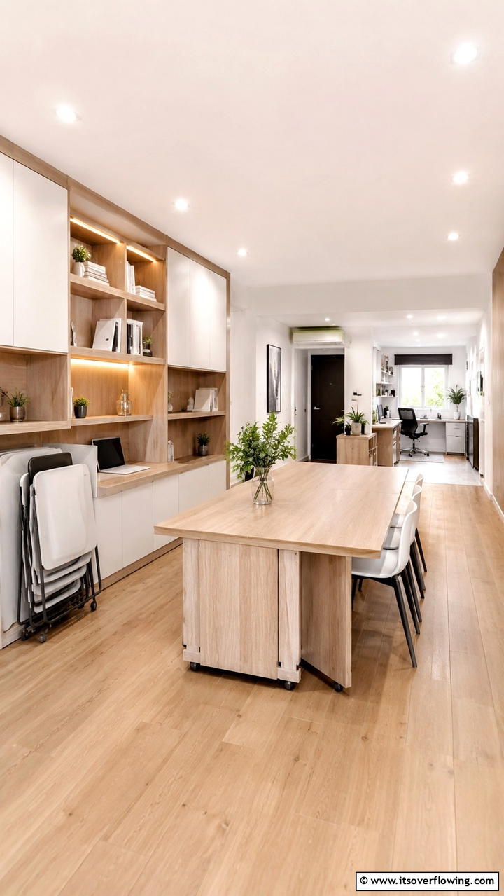Multifunctional Dining Room - 30 Dining Room Ideas for Memorable Gatherings