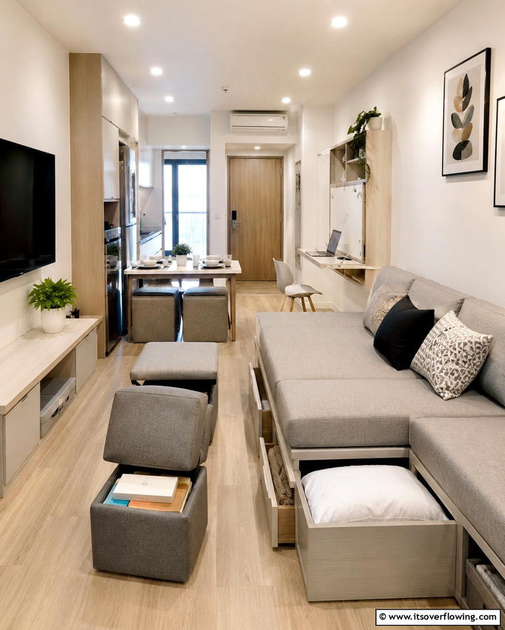 Multifunctional Furniture - 25 Contemporary Interior Design Style Ideas