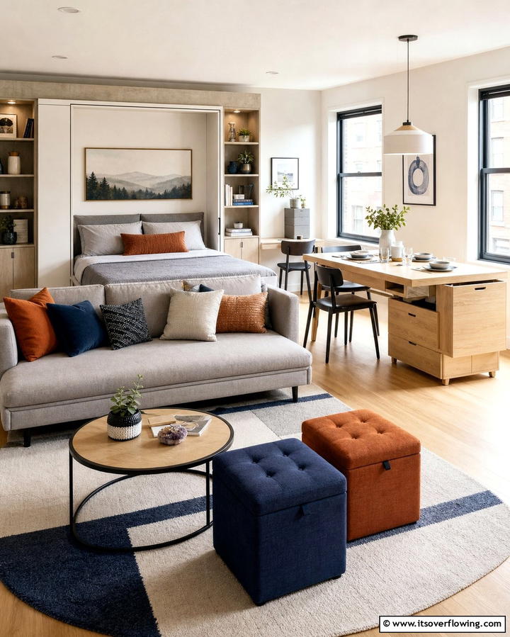 Multifunctional Furniture - 25 Scandinavian Interior Design Ideas for Minimalist Homes