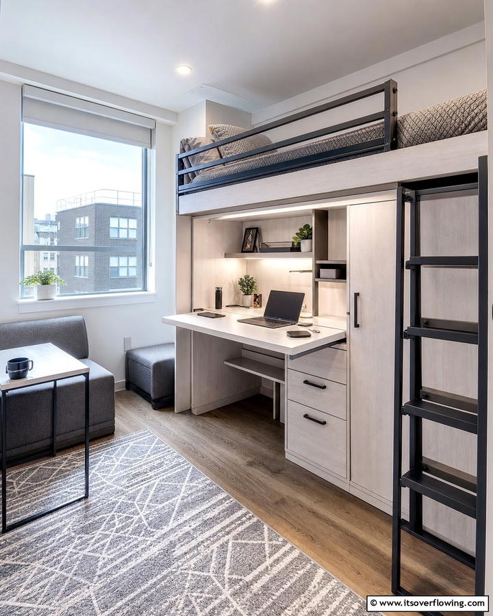 Multifunctional Furniture Solutions - 21 Dorm Room Decorating Ideas for Style and Function