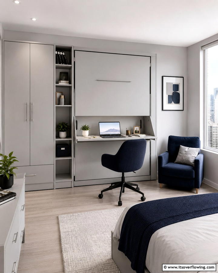 Multifunctional Furniture for Space Efficiency - 25 Small Apartment Ideas for Guys- Stylish & Functional