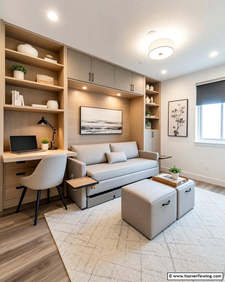 Multifunctional Guest Room - 21 Guest Room Ideas for a Welcoming and Functional Space