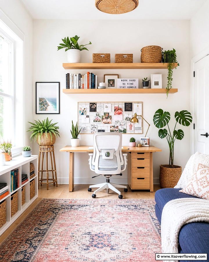 Multifunctional Workspace - 25 Morning Room Ideas to Brighten Your Day