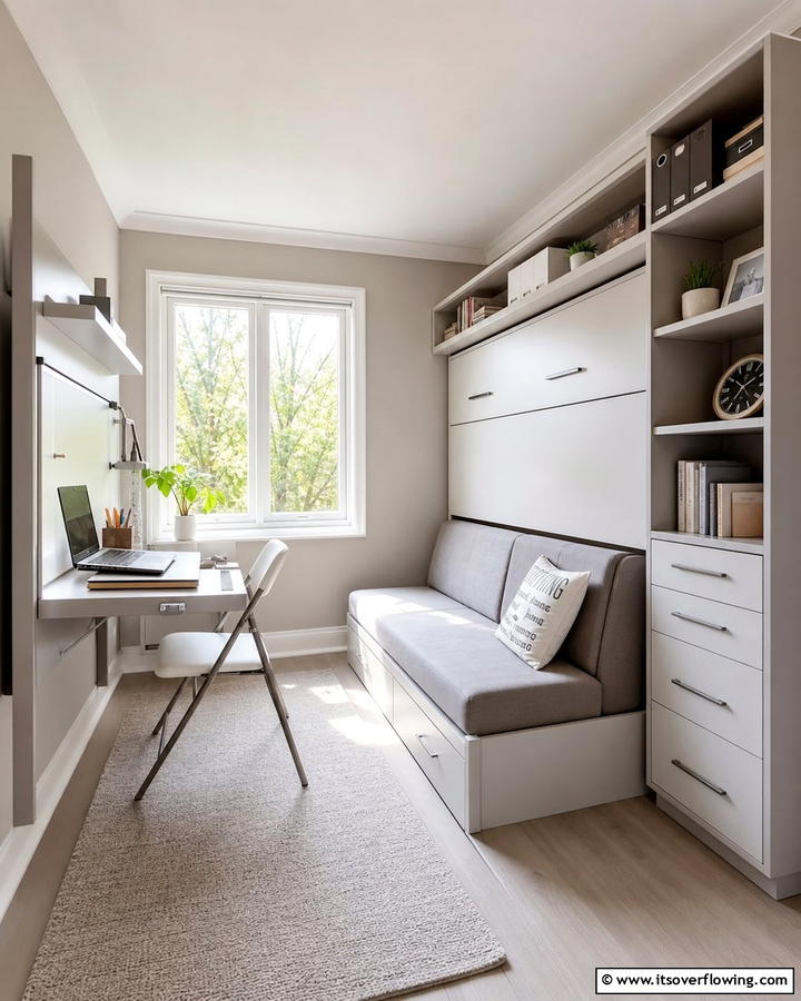 Multipurpose Furniture - 21 Small Office Ideas to Maximize Productivity in Tight Spaces