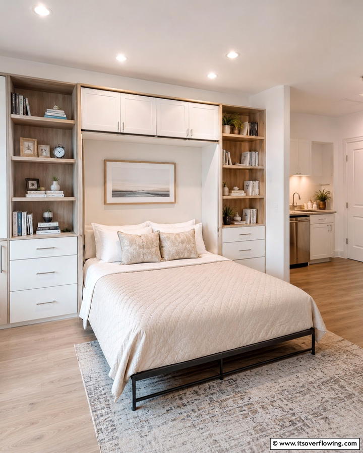 Murphy Beds with Built In Storage - 25 Smart Bedroom Storage Ideas to Declutter Your Space