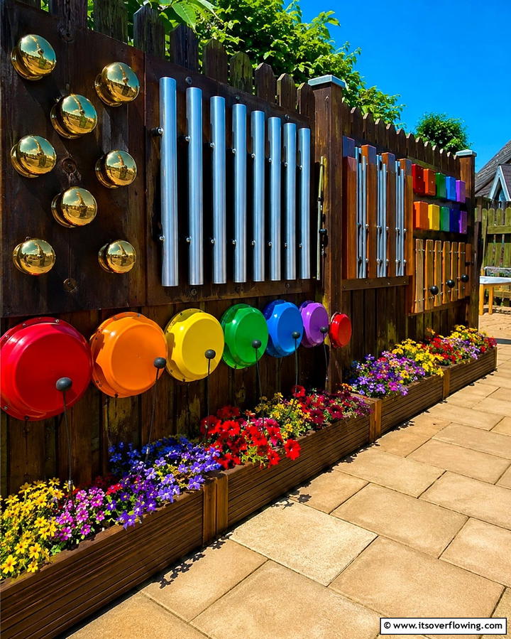 Music Walls - 30 EYFS Outdoor Area Ideas for Engaging Play Spaces