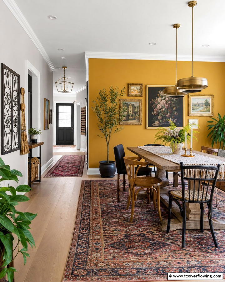 Mustard Muse - 21 Accent Wall Color Ideas for Bold Interior Transformations