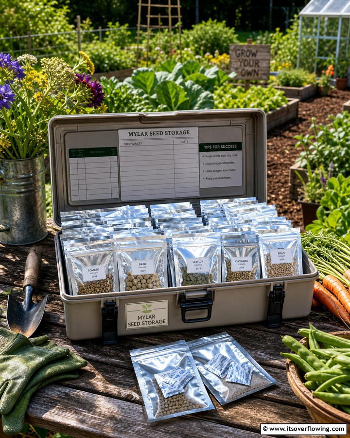 Mylar Bags - 20 Seed Storage Ideas for Organized Gardening