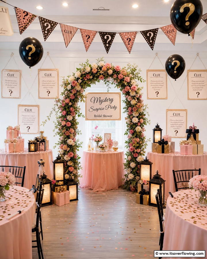 Mystery Surprise Party - 21 Unique Bridal Shower Ideas for Memorable Celebrations