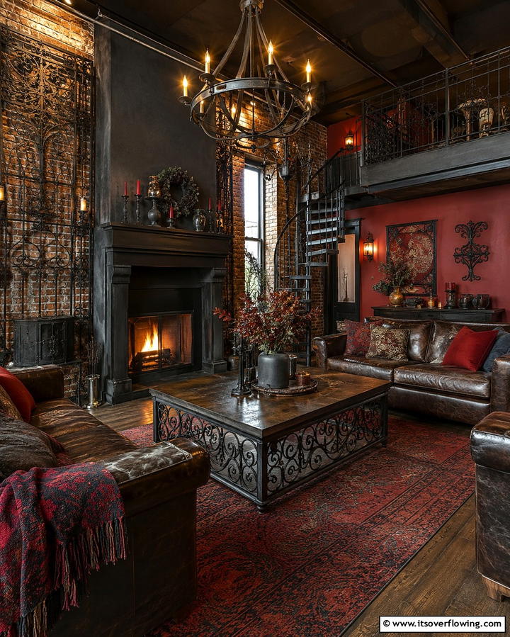 Mystical Moon Wall Art - 30 Enchanting Witchy Living Room Decor Ideas