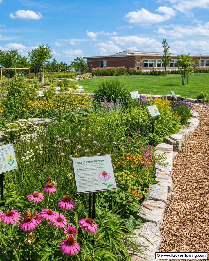 Native Plant Garden - 20 Inspiring School Garden Ideas to Engage and Educate