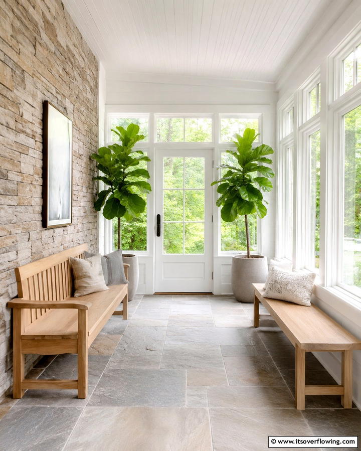 Natural Elements - 25 Transitional Interior Design Ideas for Your Home