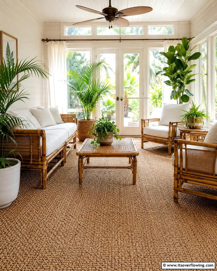 Natural Fiber Carpets for Eco Friendly StyleOne - 25 Living Room Carpet Ideas for Cozy Comfort