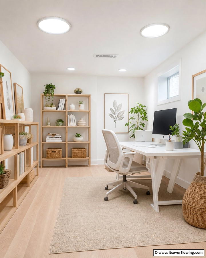 Natural Light Tubes for Eco Friendly Brightness - 20 Basement Lighting Ideas to Brighten Your Space