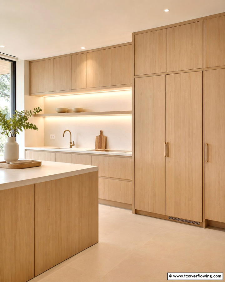 Natural Wood Accents - 25 Japanese Style Kitchen Ideas for a Zen Atmosphere
