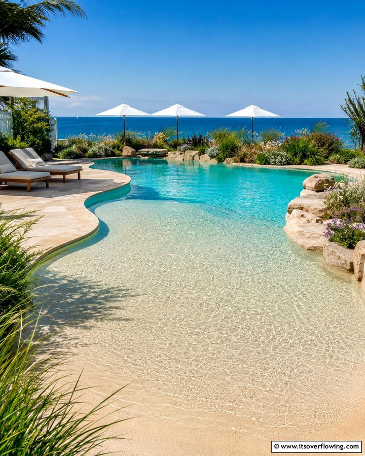 Naturalistic Spool Pool - 25 Spool Pool Ideas for Compact Backyard Spaces