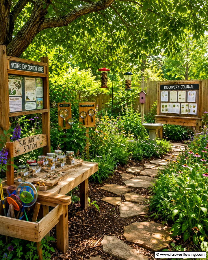 Nature Exploration Zone - 25 Backyard Ideas for Kids to Create Fun Outdoor Spaces