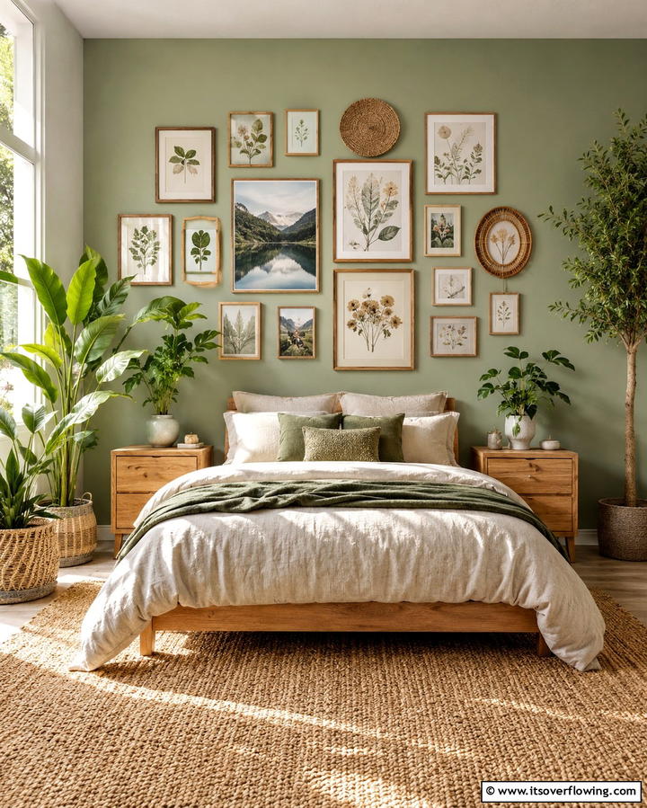 Nature Inspired Collage - 20 Wall Collage Ideas to Showcase Your Memories