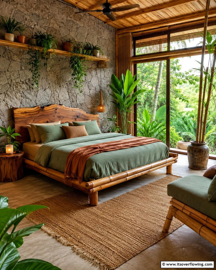 Nature Inspired Decor - 25 Dreamy Bedroom Design Ideas for a Cozy Retreat