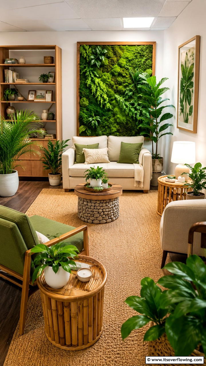 Nature Inspired Decor - 21 Calming Therapist Office Decor Ideas for a Serene Environment