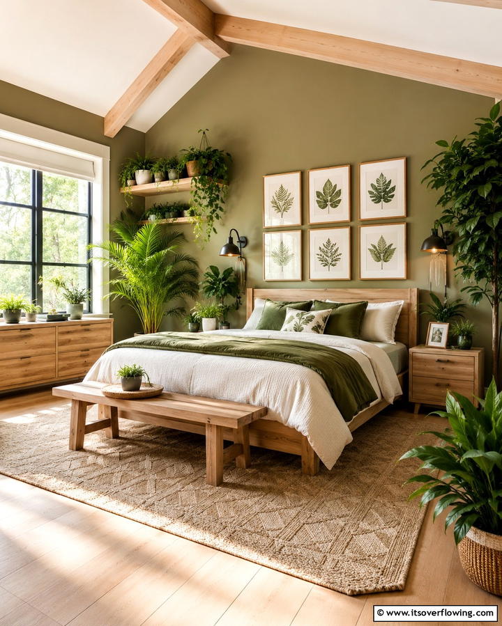Nature Inspired Escape - 25 Man Cave Bedroom Ideas for the Ultimate Retreat