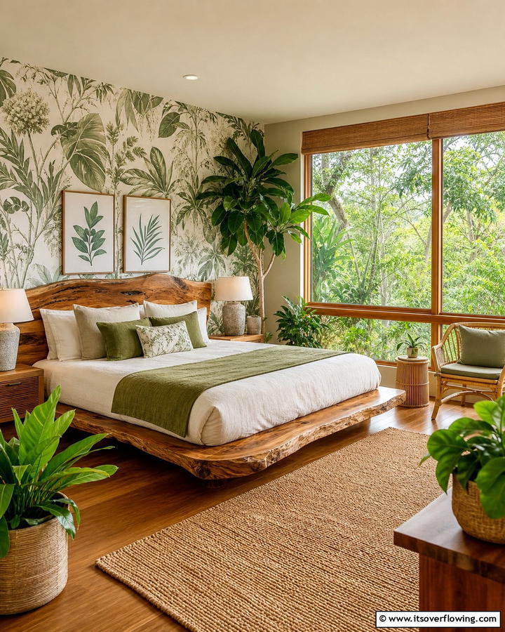 Nature Inspired Guest Room - 21 Guest Room Ideas for a Welcoming and Functional Space