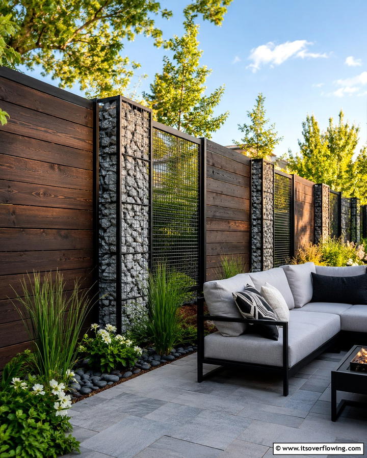 Nature Inspired Living Fence - 30 Backyard Fence Ideas for Style and Functionality