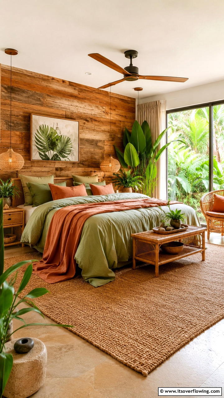 Nature Inspired Sanctuary - 30 Bedroom Ideas For Couples- Romantic Retreat Inspiration