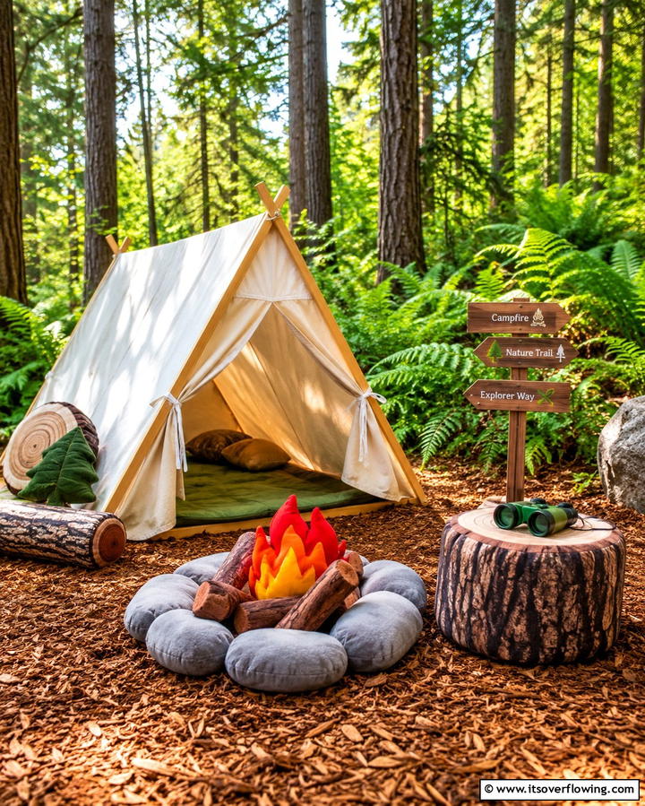 Nature Themed Role Play Areas - 30 EYFS Outdoor Area Ideas for Engaging Play Spaces