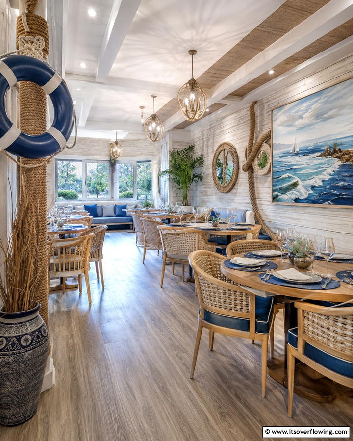 Nautical Charm - 25 Restaurant Interior Design Ideas for a Unique Ambiance