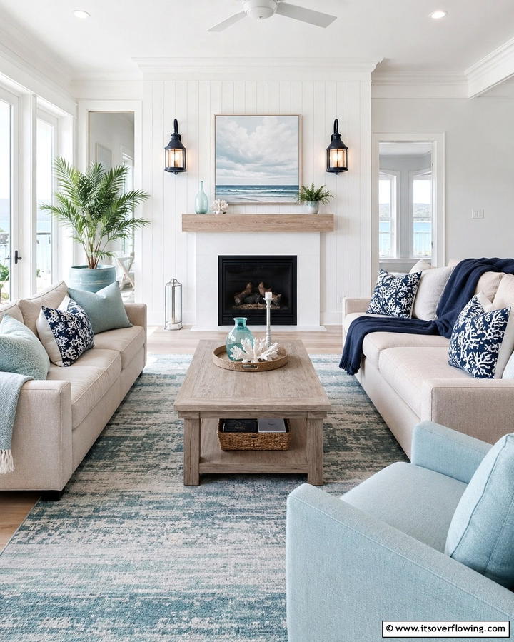 Nautical Inspired Sconces for Coastal Themes - 25 Fireplace Sconces Ideas for a Warm Ambiance