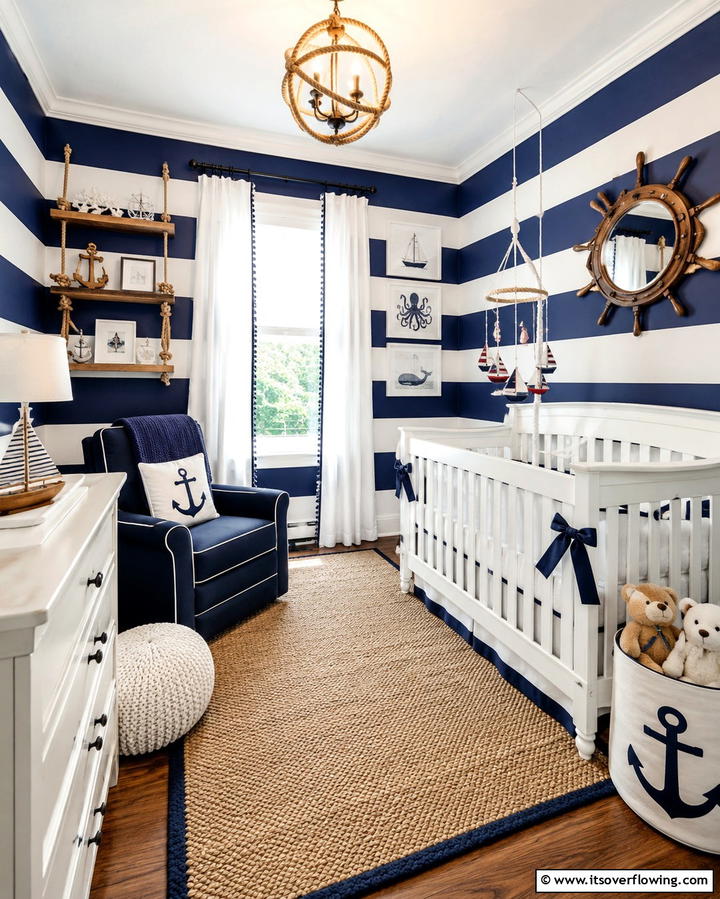 Nautical Themed NurseryExact - 25 Baby Boy Nursery Ideas for a Cozy and Fun Space