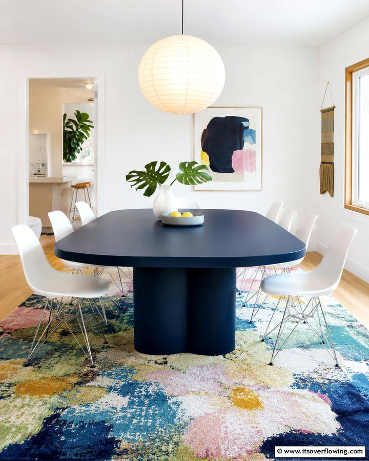 Navy Blue Dining Table - 25 Navy Blue Dining Room Ideas for Elegant Gatherings