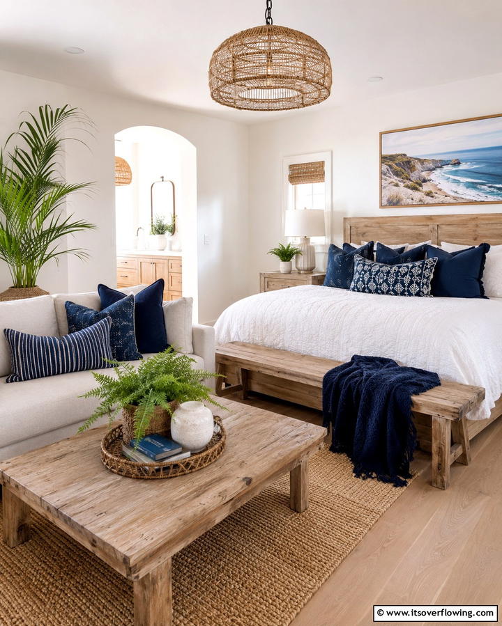 Navy Blue Duvet Cover - 25 Navy Blue Bedroom Ideas for a Serene Retreat