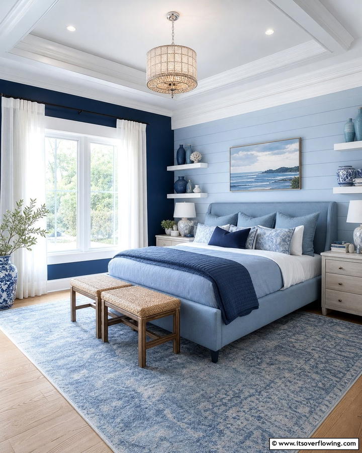 Navy Blue with Pastel Blue Undertones - 21 Designer Colors That Perfectly Pair With Navy Blue
