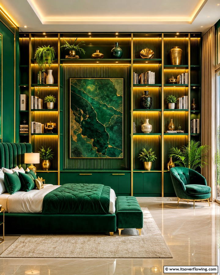 Neon Strip Lighting for Shelves - 25 Neon Bedroom Ideas for a Bold and Vibrant Look