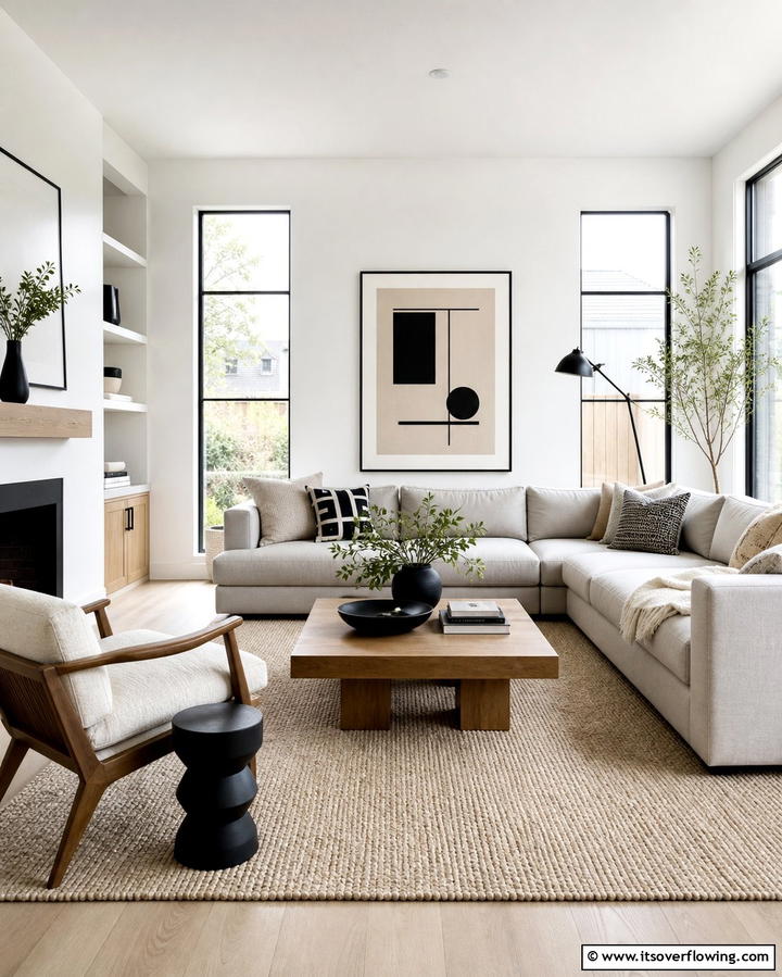 Neutral Color Foundations - 25 Bauhaus Interior Design Ideas for a Minimalist Look