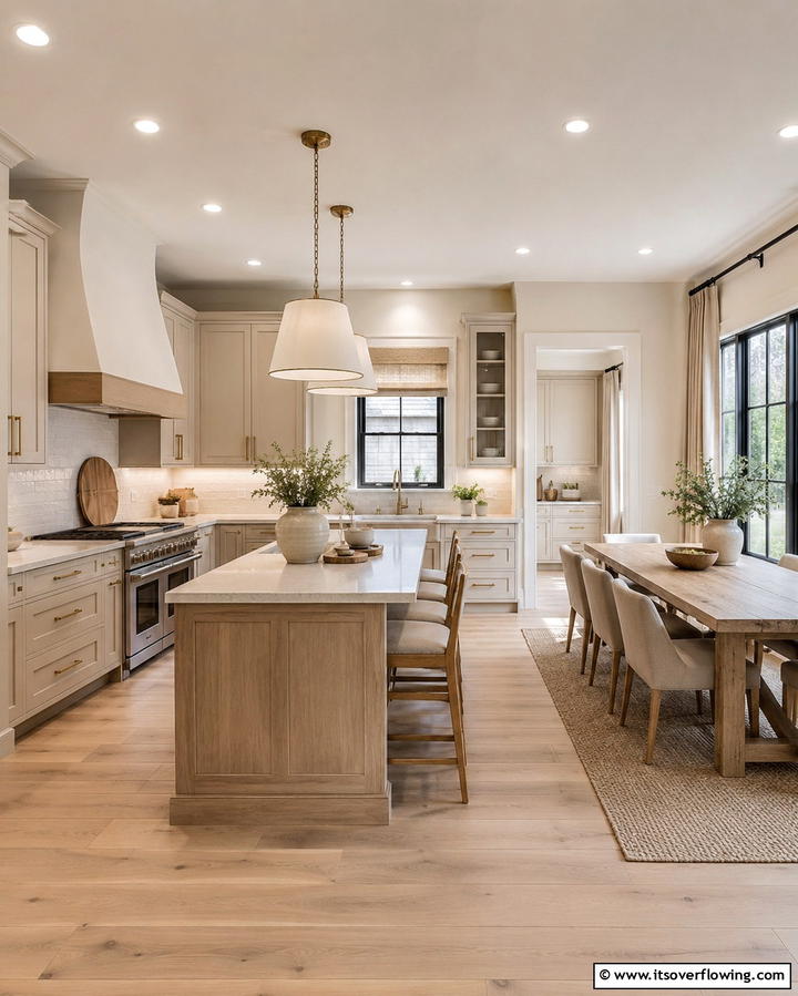 Neutral Color Palette - 25 Earthy Kitchen Ideas for a Natural Look