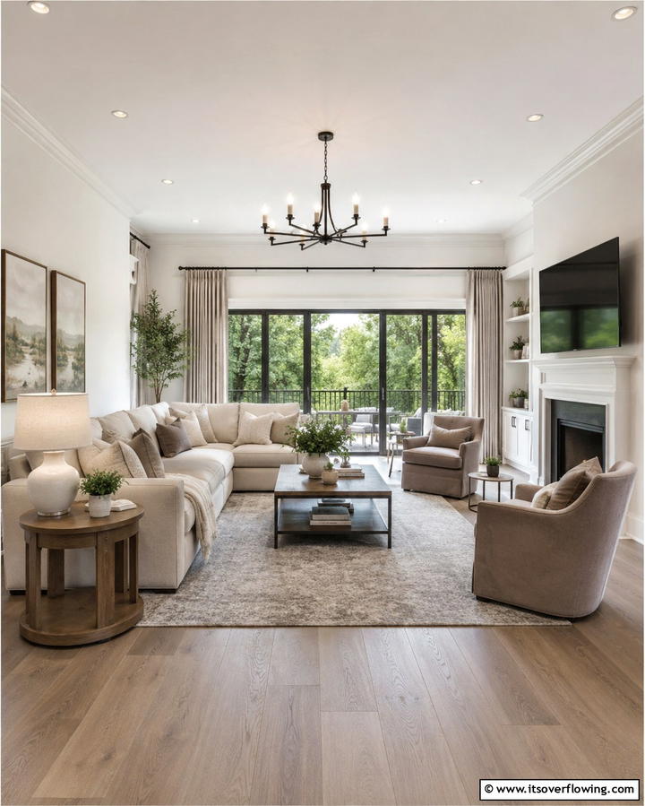 Neutral Color Palette - 25 Transitional Interior Design Ideas for Your Home
