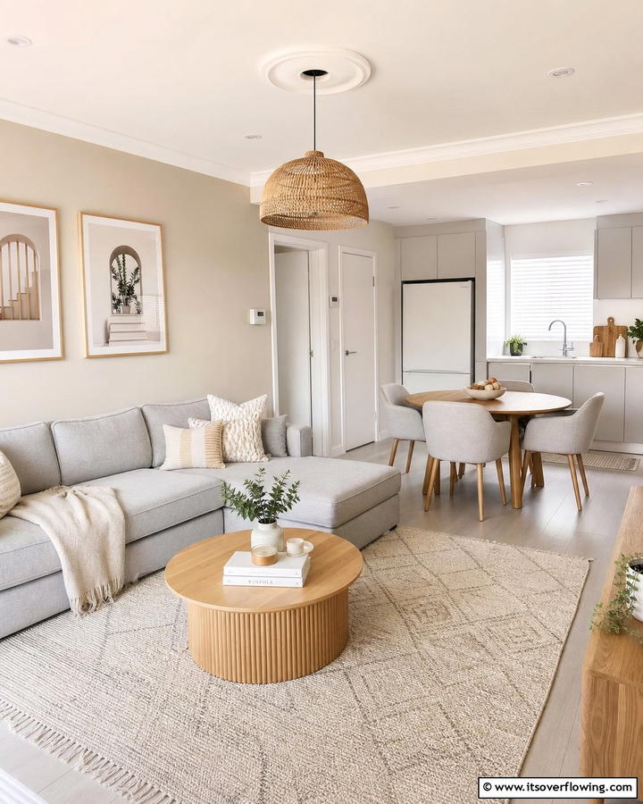 Neutral Color Palettes - 21 Small Apartment Decorating Ideas for Stylish Living