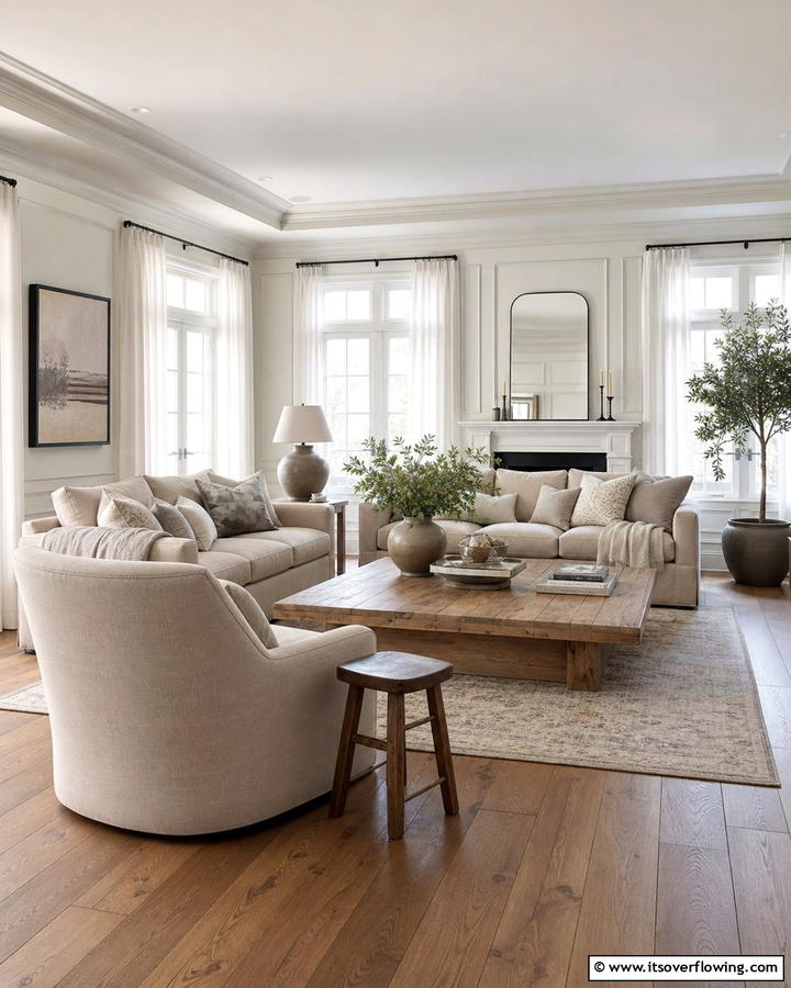 Neutral Color Palettes for Timeless Elegance - 20 Pottery Barn Living Room Ideas for Timeless Style