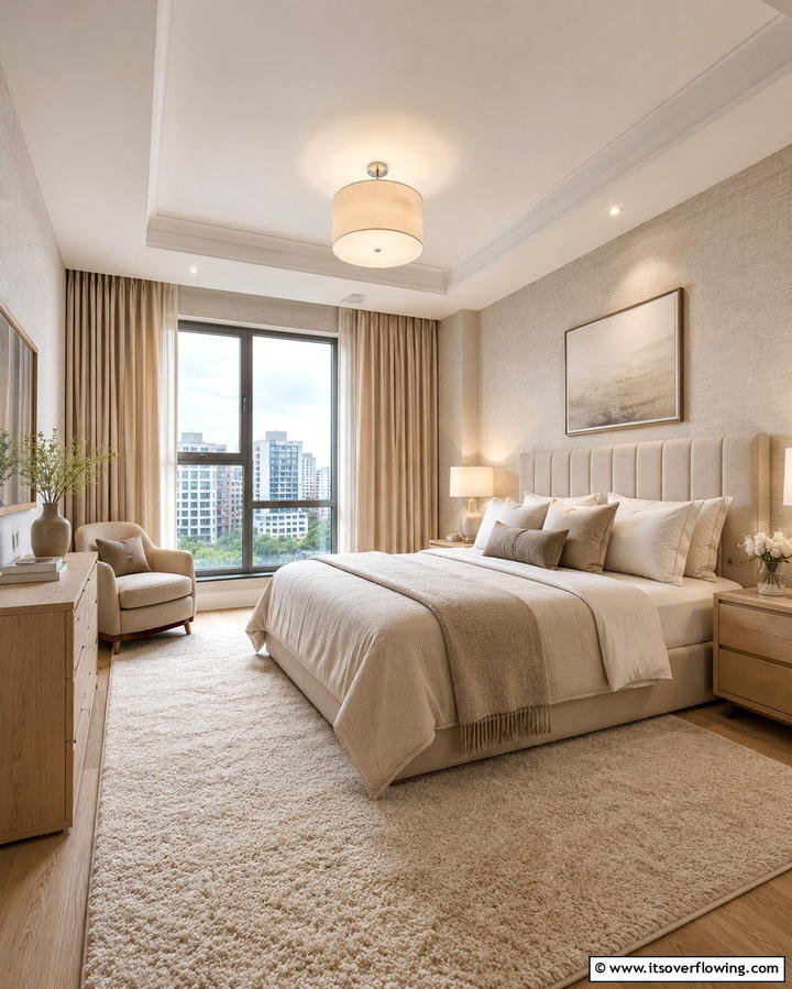 Neutral Color Palettes for a Spacious Feel - 25 Small Apartment Ideas for Guys- Stylish & Functional