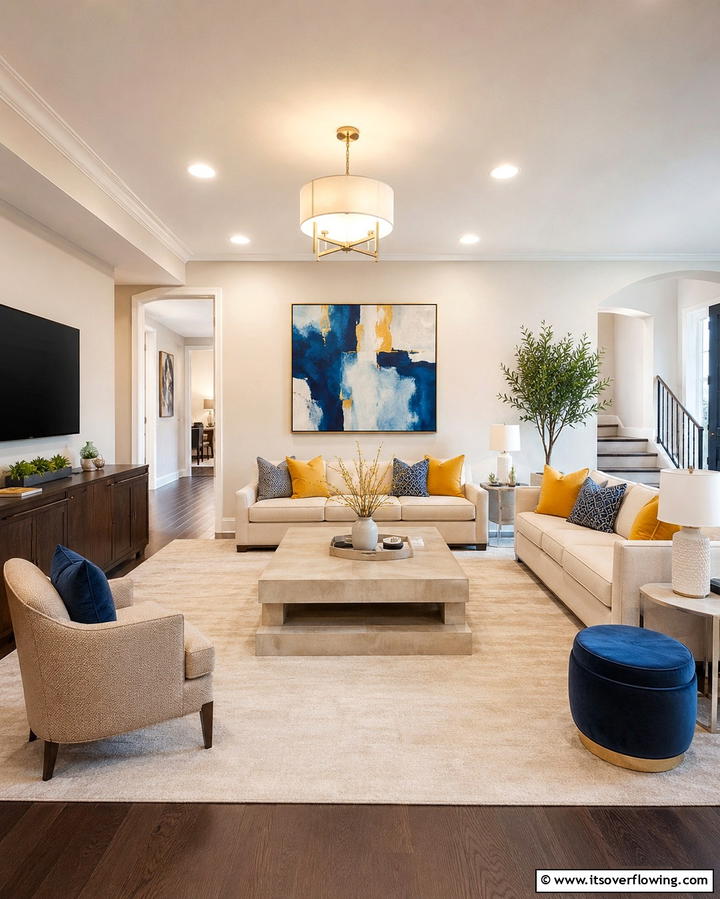 Neutral Palettes with Pops of Color - 25 Spanish Modern Interior Design Ideas for Your Home